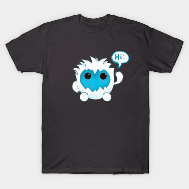 Bubble Yeti T-Shirt by Sushilou